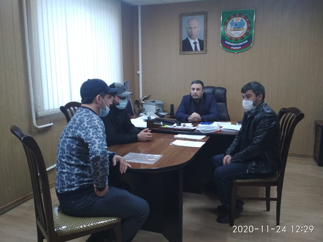 Рабочая группа АТК Кизилюртовского района встретилась с бывшим осужденным