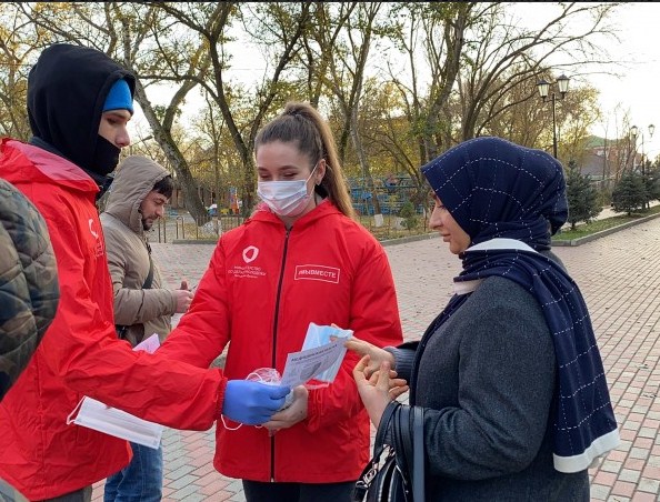 Активисты общественного патруля проинформировали 300 000 дагестанцев о необходимости ношения масок