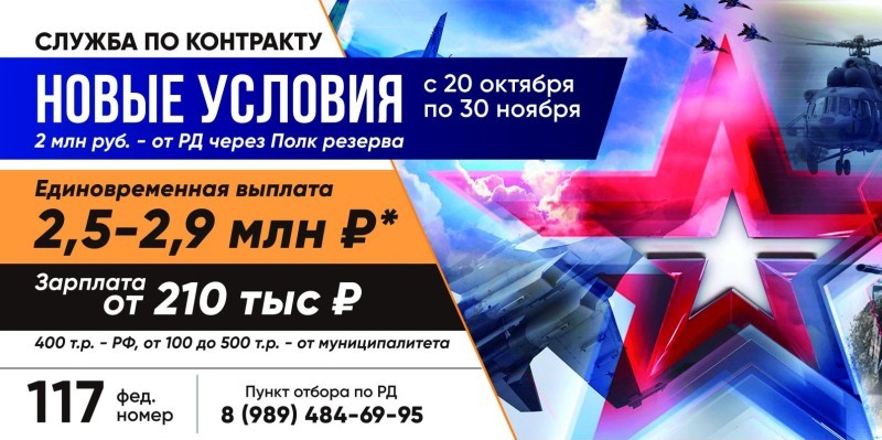 Военная служба по контракту.